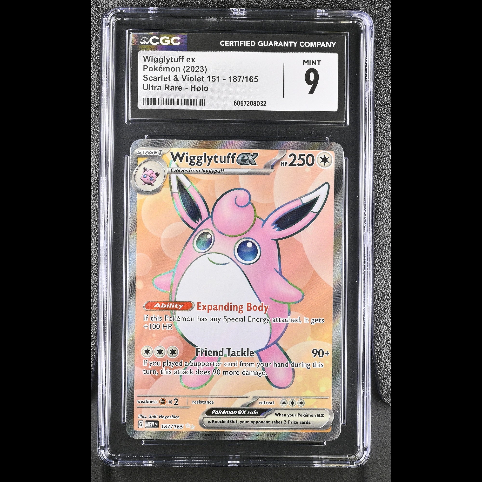 Wigglytuff ex - Slab Front