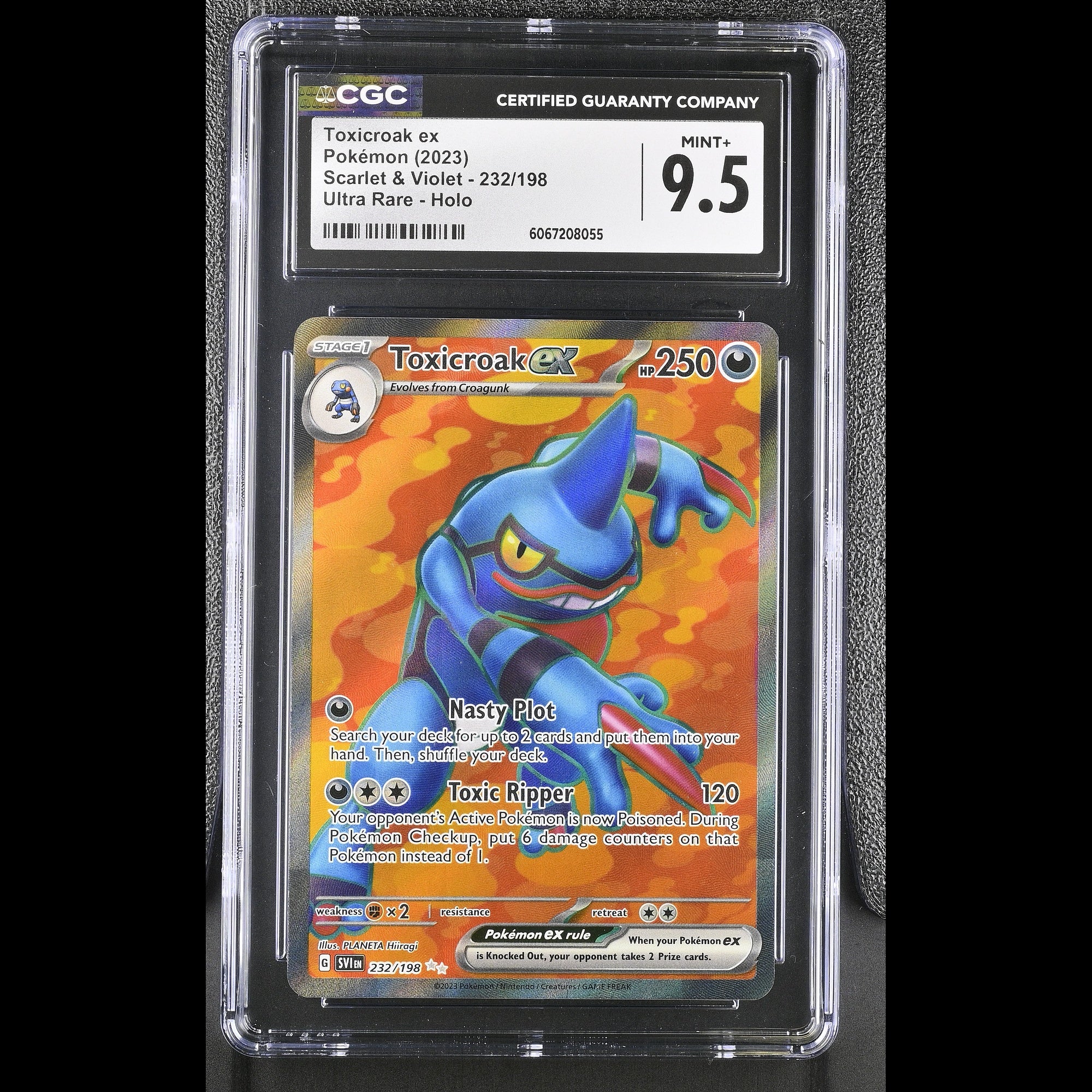 Toxicroak ex - Slab Front