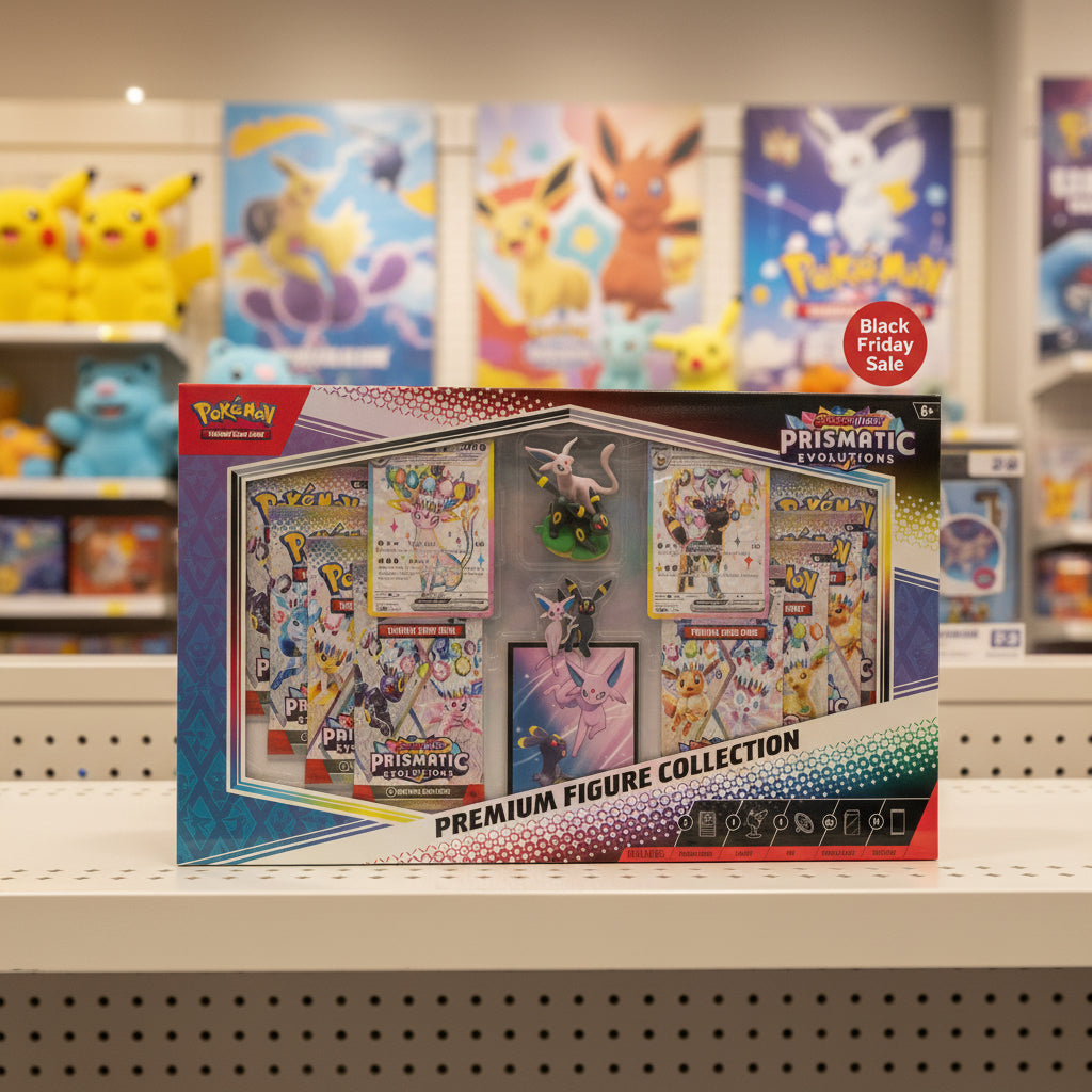 Pokémon TCG Prismatic Evolutions Premium Figure Collection – Espeon & Umbreon