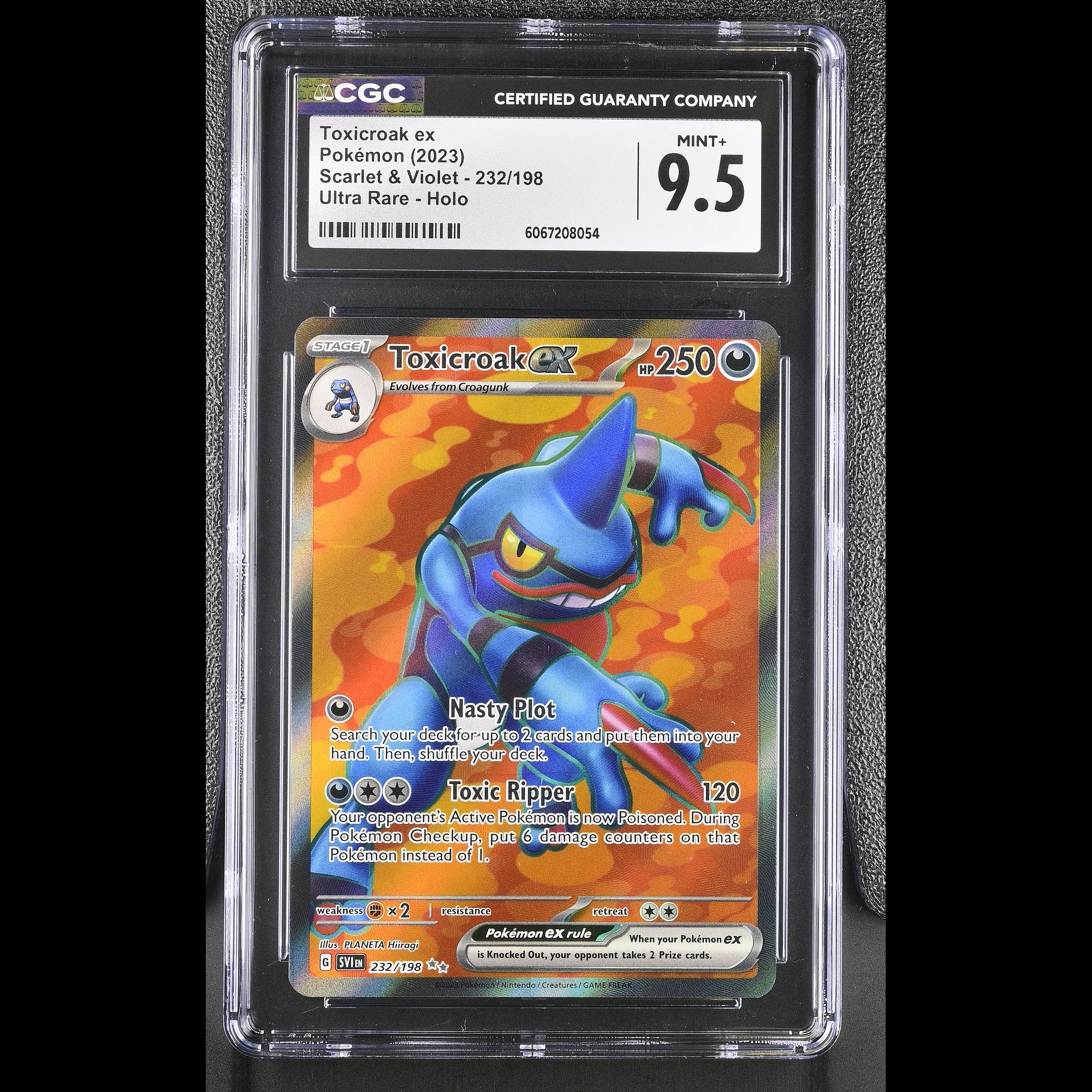 Toxicroak ex - Slab Front