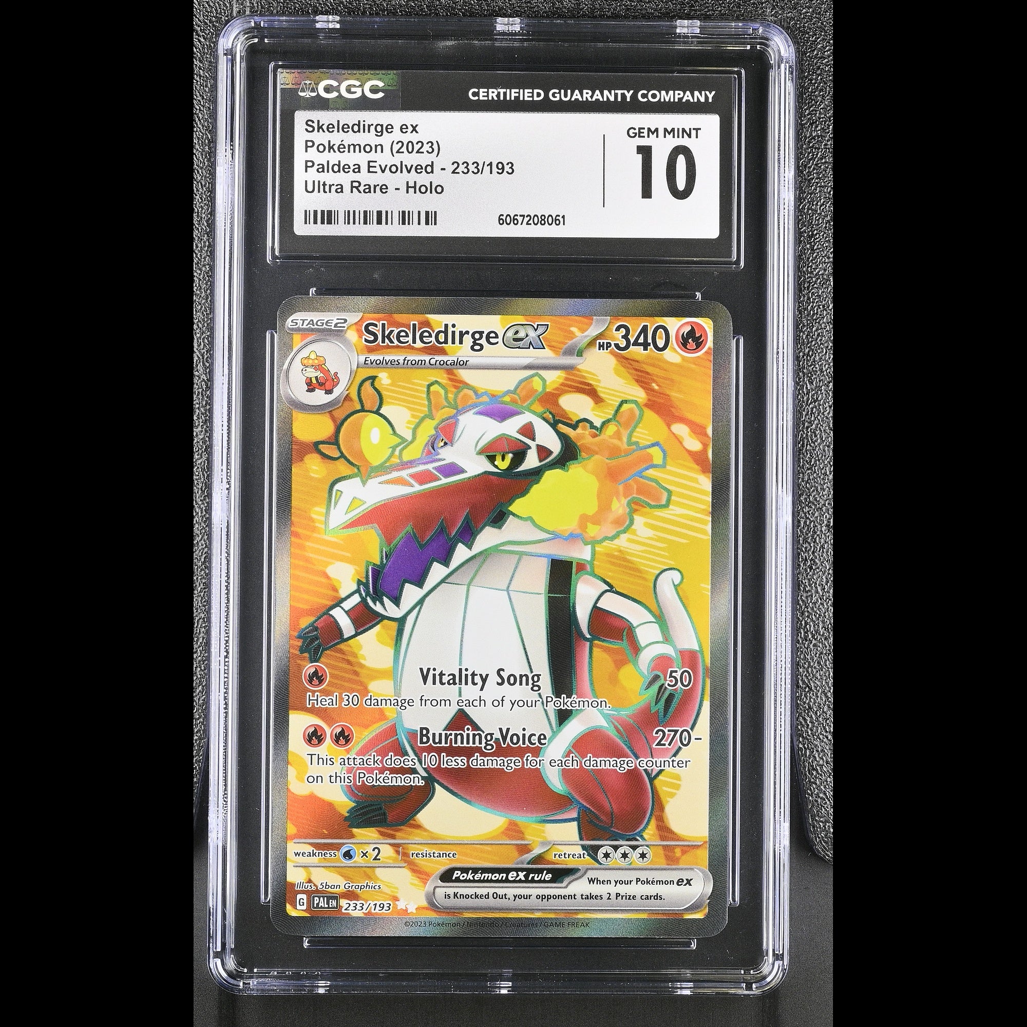 Skeledirge EX - Slab Front